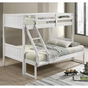 Seastar Wooden Bunk Bed with Hanging Shelf, Trio by Intelligent Kids, a Kids Beds & Bunks for sale on Style Sourcebook