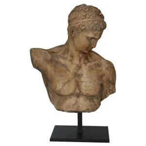 Valerio Bust Sculpture on Stand by Provencal Treasures, a Statues & Ornaments for sale on Style Sourcebook