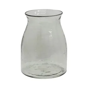 Aiffres Dappled Glass Fluted Vase by French Country Collection, a Vases & Jars for sale on Style Sourcebook