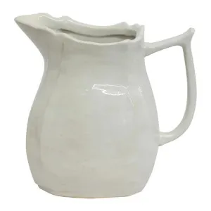 Jolie Ceramic Pitcher, Small by French Country Collection, a Vases & Jars for sale on Style Sourcebook