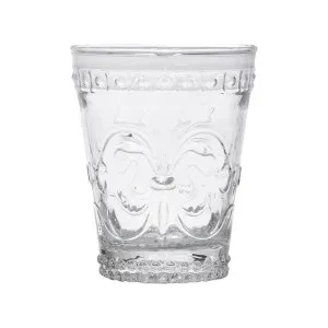 Caloy Embossed Glass Tumbler by French Country Collection, a Tumblers for sale on Style Sourcebook