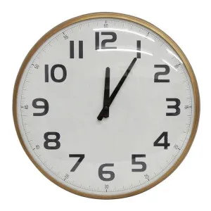 Franz Round Wall Clock, 43cm by French Country Collection, a Clocks for sale on Style Sourcebook