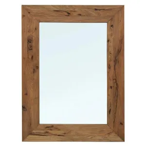 Noah Reclaimed Elm Frame Wall Mirror, 122cm by French Country Collection, a Mirrors for sale on Style Sourcebook