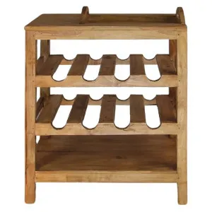 Eckmont Mahogany Timber Wine Rack, Teak by Chateau Legende, a Wine Racks for sale on Style Sourcebook