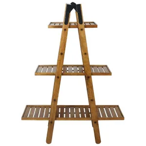 Groveland Mango Wood Ladder Rack, Large, Natural by Chateau Legende, a Wall Shelves & Hooks for sale on Style Sourcebook