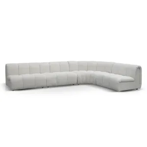 Elias Modular Sofa - Pearl Boucle by Interior Secrets - AfterPay Available by Interior Secrets, a Sofas for sale on Style Sourcebook