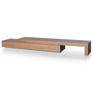 Katherine Extendable Entertainment TV Unit - Natural Oak by Interior Secrets - AfterPay Available by Interior Secrets, a Entertainment Units & TV Stands for sale on Style Sourcebook