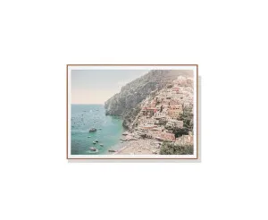 Italy Amalfi Coast Wall Art Canvas 4 sizes available 50cm x 70cm by Luxe Mirrors, a Artwork & Wall Decor for sale on Style Sourcebook