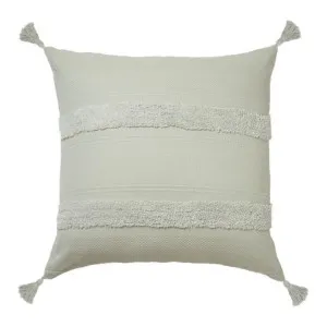 Accessorize Indra Grey 45x45cm Tassel Cushion by null, a Cushions, Decorative Pillows for sale on Style Sourcebook