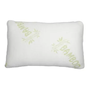 Ardor Rolled Bamboo Memory Foam Pillow with Removable Bamboo Cover by null, a Pillows for sale on Style Sourcebook
