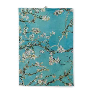 Bedding House Van Gogh Blue Blossom Tea Towel by null, a Tea Towels for sale on Style Sourcebook