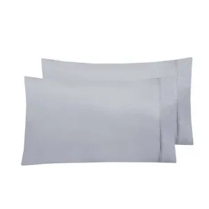 Accessorize Silver Satin Pillowcase Pair by null, a Pillow Cases for sale on Style Sourcebook