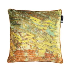 Bedding House Van Gogh Paint Ochre 45x45cm Cushion by null, a Cushions, Decorative Pillows for sale on Style Sourcebook