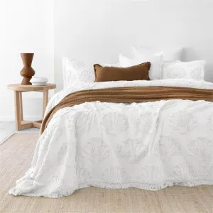 Bambury Hydra White Coverlet Set by null, a Quilt Covers for sale on Style Sourcebook