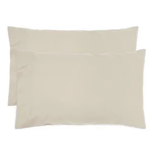 Bambury Temple Organic Cotton Pebble Pillowcase Pair by null, a Pillow Cases for sale on Style Sourcebook