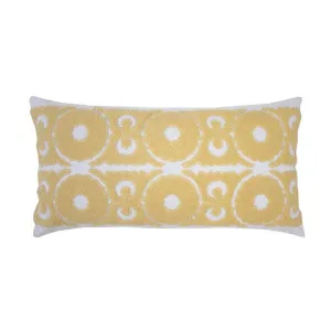 Bambury Philippa Custard 30x60cm Cushion by null, a Cushions, Decorative Pillows for sale on Style Sourcebook