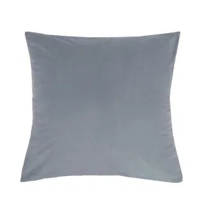 Bambury Velvet Steel Blue European Pillowcase by null, a Cushions, Decorative Pillows for sale on Style Sourcebook