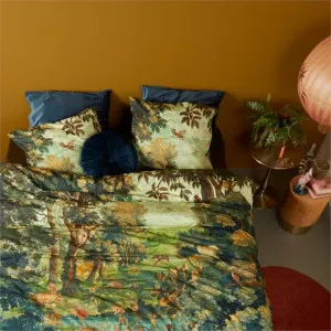 Bedding House Idyllic Cotton Green Quilt Cover Set by null, a Quilt Covers for sale on Style Sourcebook