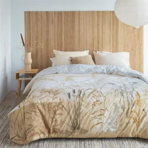 Bedding House Florine Sand Cotton Quilt Cover Set by null, a Quilt Covers for sale on Style Sourcebook