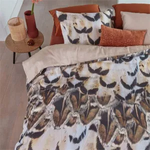 Bedding House Giselle Natural Sateen Cotton Quilt Cover Set by null, a Quilt Covers for sale on Style Sourcebook