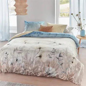 Bedding House Isabelle Light Blue Sateen Cotton Quilt Cover Set by null, a Quilt Covers for sale on Style Sourcebook