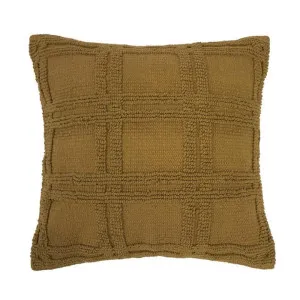 Bambury Christos Tobacco 50x50cm Cushion by null, a Cushions, Decorative Pillows for sale on Style Sourcebook