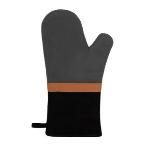 J.Elliot Selby Charcoal and Black Oven Mitt by null, a Oven Mitts & Potholders for sale on Style Sourcebook