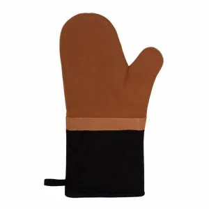 J.Elliot Selby Ginger and Black Oven Mitt by null, a Oven Mitts & Potholders for sale on Style Sourcebook