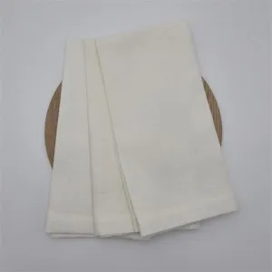 RANS Cambrai Linen White Tea Towels Set of 3 by null, a Tea Towels for sale on Style Sourcebook