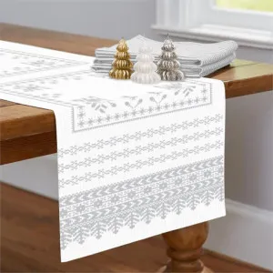 RANS Belle Silver Tablecloths by null, a Table Cloths & Runners for sale on Style Sourcebook