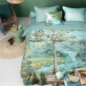 PIP Studio Paradise Green Cotton Quilt Cover Set by null, a Quilt Covers for sale on Style Sourcebook