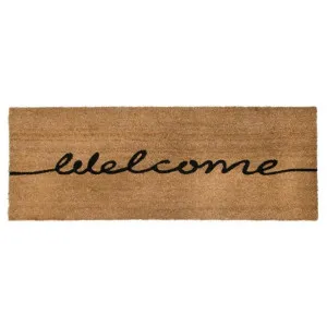 J.Elliot PVC Backed Welcome Coir Printed Mat Ranchslider by null, a Doormats for sale on Style Sourcebook