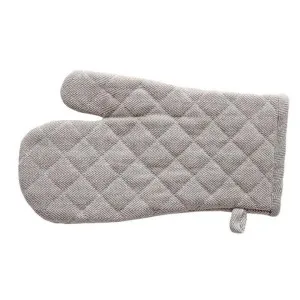 RANS Herringbone Charcoal Oven Glove by null, a Oven Mitts & Potholders for sale on Style Sourcebook
