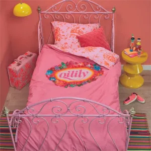 Oilily Prom Flowers Cotton Pink Quilt Cover Set by null, a Quilt Covers for sale on Style Sourcebook