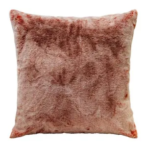 J.Elliot Archie Faux Fur Terracotta 50x50cm Cushion by null, a Cushions, Decorative Pillows for sale on Style Sourcebook