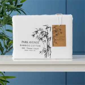 Park Avenue 500 Thread Count Bamboo Cotton Sheet Set by null, a Sheets for sale on Style Sourcebook