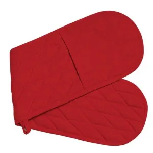 RANS Manhattan Red Double Mitt by null, a Oven Mitts & Potholders for sale on Style Sourcebook