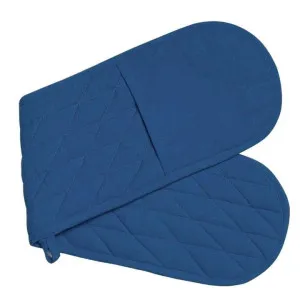 RANS Manhattan Blue Double Mitt by null, a Oven Mitts & Potholders for sale on Style Sourcebook
