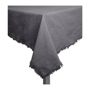 J.Elliot Avani Charcoal Tablecloth by null, a Table Cloths & Runners for sale on Style Sourcebook