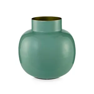 PIP Studio Metal Green 10cm Round Vase by null, a Vases & Jars for sale on Style Sourcebook
