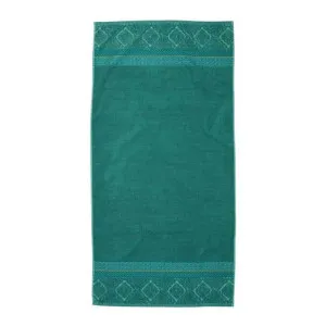 PIP Studio Soft Zellige Green Cotton Bath Towel by null, a Towels & Washcloths for sale on Style Sourcebook