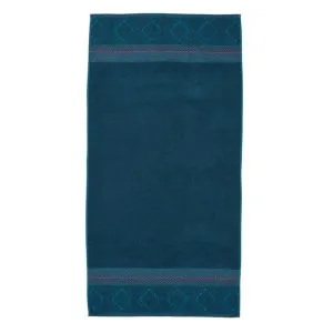 PIP Studio Soft Zellige Dark Blue Cotton Bath Towel by null, a Towels & Washcloths for sale on Style Sourcebook