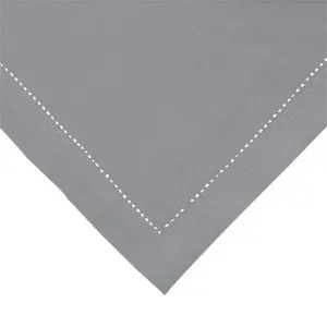 RANS Elegant Hemstitch Grey Napkin by null, a Napkins for sale on Style Sourcebook