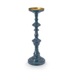 PIP Studio Metal Dark Blue Large 46cm Candle Holder by null, a Candles for sale on Style Sourcebook