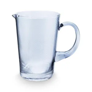 PIP Studio Twisted Dark Blue 1.45L Glass Pitcher by null, a Jugs for sale on Style Sourcebook