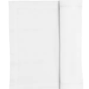 RANS Elegant Hemstitch White Runner by null, a Table Cloths & Runners for sale on Style Sourcebook