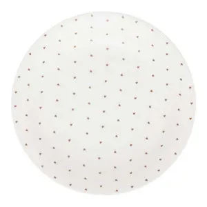 VTWonen White Golden Hearts 25.5cm Pasta Plate by null, a Plates for sale on Style Sourcebook