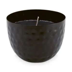 VTWonen Black Metal 11x8cm Cup with Candle by null, a Candles for sale on Style Sourcebook