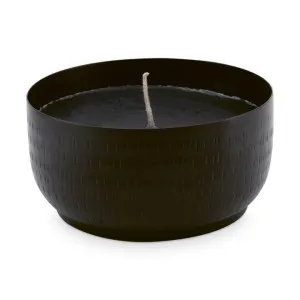 VTWonen Black Metal 11x5.5cm Cup with Candle by null, a Candles for sale on Style Sourcebook