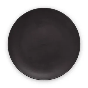VTWonen Matte Black 23cm Entrée Plate by null, a Plates for sale on Style Sourcebook